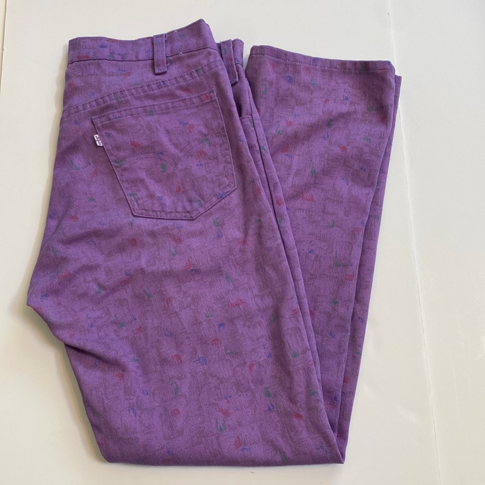 Levis Red tag purple jean vintage purple Levi’s Size w33 L 30straight leg
